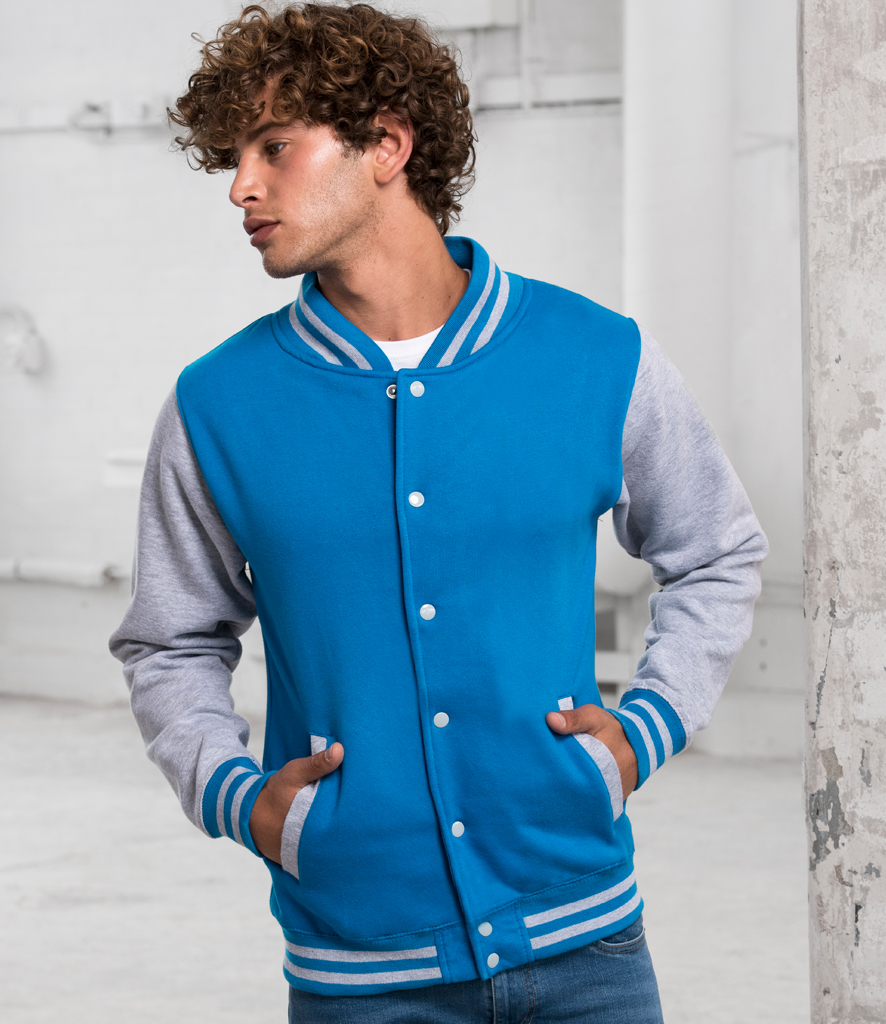 AWDis Varsity Jacket - Redrok