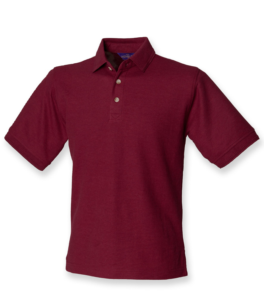 Henbury Ultimate Poly/Cotton Piqué Polo Shirt - Redrok