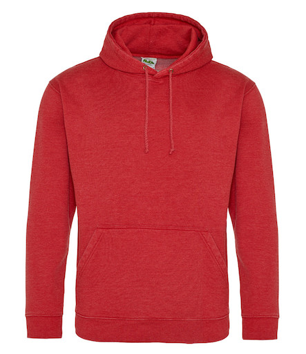 AWDis Washed Hoodie - Redrok