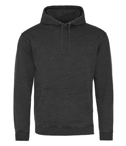 AWDis Washed Hoodie - Redrok