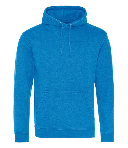 AWDis Washed Hoodie - Redrok