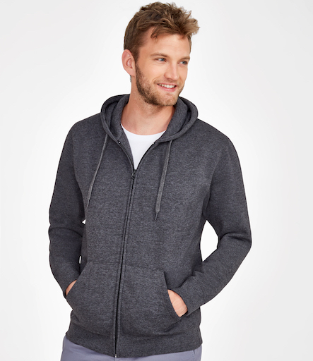 SOL'S Seven Zip Hooded Sweatshirt - Redrok