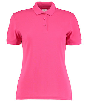 Kustom Kit Ladies Klassic Slim Fit Piqué Polo Shirt - Redrok