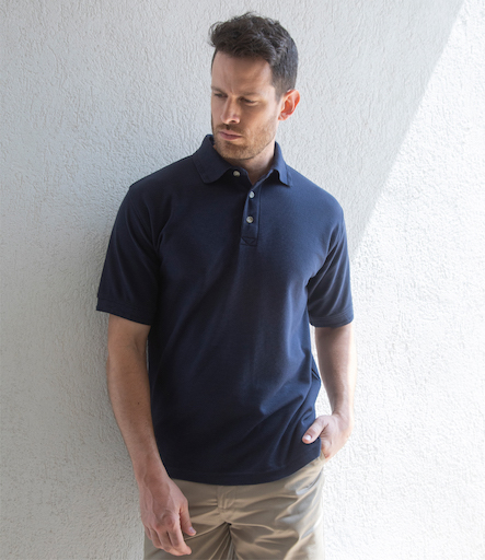 Henbury Ultimate Poly/Cotton Piqué Polo Shirt - Redrok