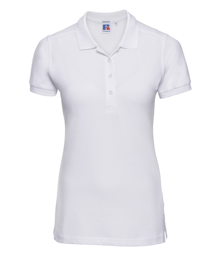 Russell Ladies Stretch Piqué Polo Shirt - Redrok