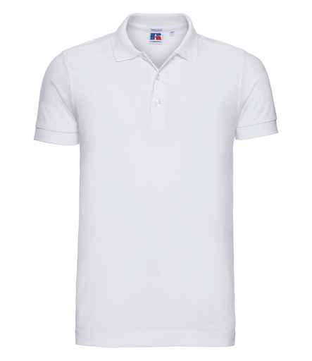 Russell Stretch Piqué Polo Shirt - Redrok