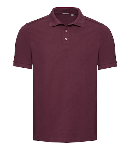Russell Tailored Stretch Piqué Polo Shirt - Redrok