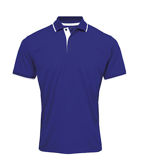 Premier Contrast Coolchecker® Piqué Polo Shirt - Redrok