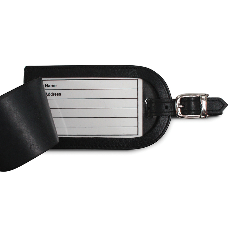 Sandringham Nappa Leather Luggage Tag - Redrok