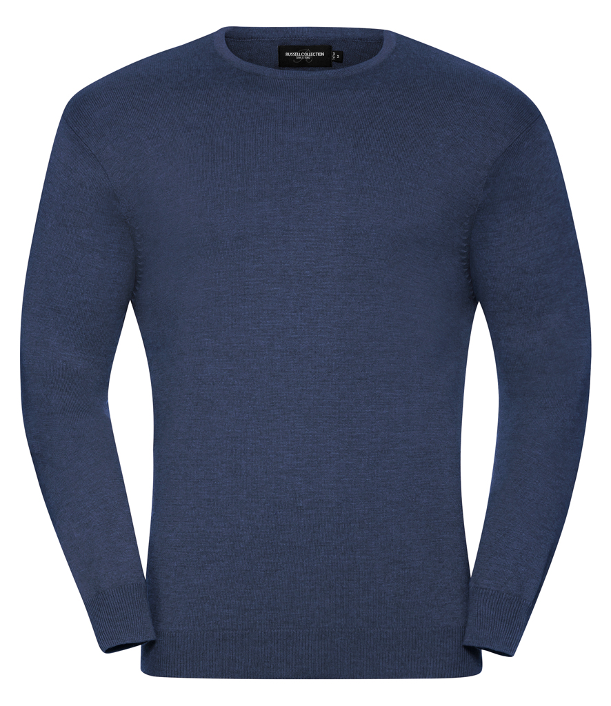 717MRussell Collection Cotton Acrylic Crew Neck Sweater - Redrok